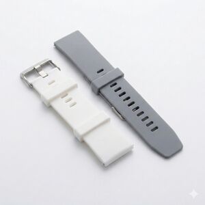 Fitbit Dual-Tone Gray and White Bands